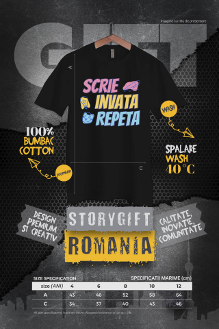 Tricou Femei, Barbati, Copii, Fata, Baiat, Unisex Personalizat Rutina Zilnică Copii și Studenți | Educație și Dezvoltare Personală [3]