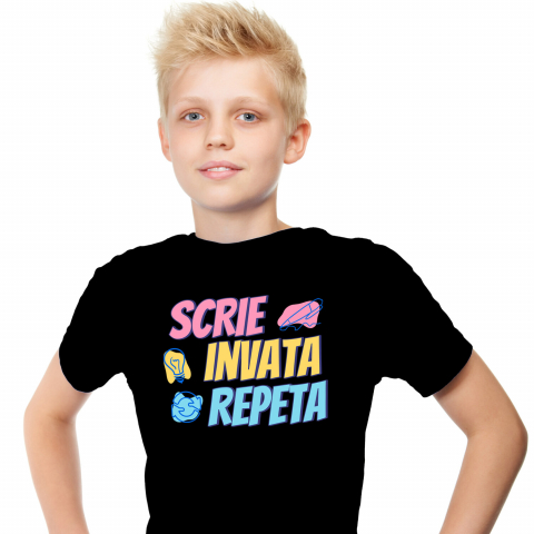 Tricou Femei, Barbati, Copii, Fata, Baiat, Unisex Personalizat Rutina Zilnică Copii și Studenți | Educație și Dezvoltare Personală