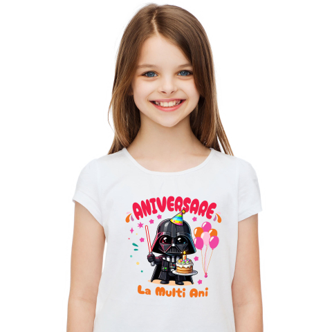 Tricou Copii cu Sarbatoreste cu Deadpool – Cadouri de Neuitat 100% Bumbac, Alb, 8 Ani [1]