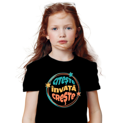 Tricou Femei, Barbati, Copii, Fata, Baiat, Unisex Personalizat Sfera Colorată | Citeste, Învață și Crește – Produse Educaționale pentru Copii [1]