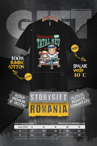 Tricou Femei, Barbati, Copii, Fata, Baiat, Unisex Personalizat Tata și Fiica Pe Bancă „Cu Tatal Meu” – Cadou Personalizat Familie și Relaxare [3]
