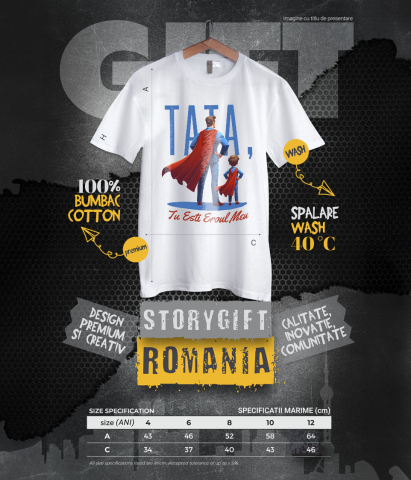 Tricou Femei, Barbati, Copii, Fata, Baiat, Unisex Personalizat Cadouri Personalizate Tata și Fiu | Tatal Meu Eroul Meu, Dragoste Familie [5]