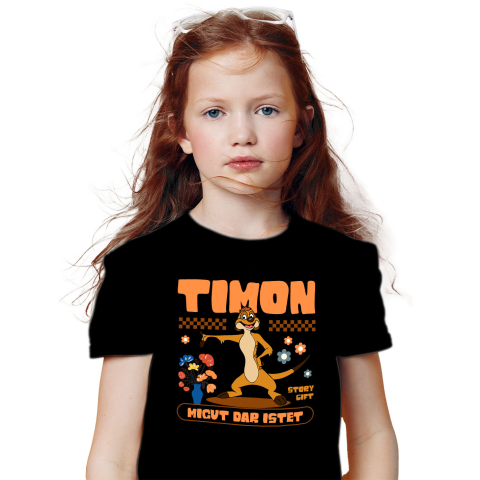 Tricou Copii cu Tigger si Prietenii Palmierilor 100% Bumbac, Negru, 12 Ani [1]