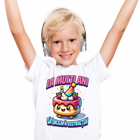 ANIVERSARE - Tricou Femei, Barbati, Copii, Fata, Baiat, Unisex Personalizat