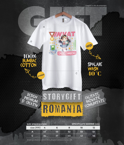 Tricou Copii cu Wonder Woman – Cărți și Putere pentru O Lume Mai Bună 100% Bumbac, Alb, 6 Ani [5]