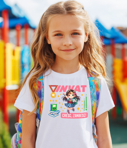 Tricou Copii cu Wonder Woman – Cărți și Putere pentru O Lume Mai Bună 100% Bumbac, Alb, 6 Ani [2]