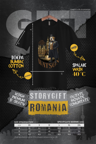 Tricou Femei cu Animal in Costumul Regal din Londra, Peronalizata cu Numele si Poza Animalului Tau cu imprimeu pe Fata, 100% Bumbac, Negru, XS [3]