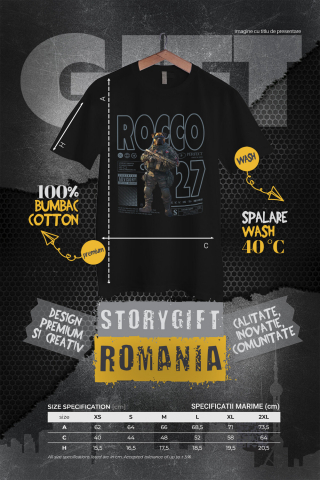 Tricou Femei cu Animal Soldat in Armata cu Pusca in Mana, Trupele Speciale, Peronalizata cu Numele si Poza Animalului Tau cu imprimeu pe Fata, 100% Bumbac, Negru, XS [3]