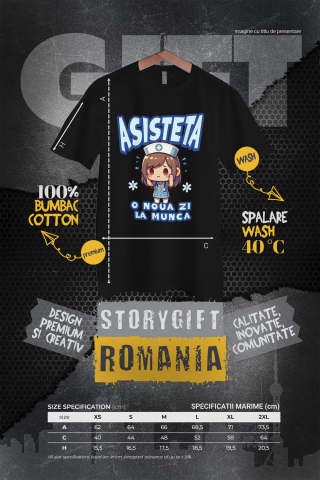 Tricou Femei, Barbati, Copii, Fata, Baiat, Unisex Personalizat Asistență Medicală Stil Anime – Pasiune și Dedicare în Medicină [3]