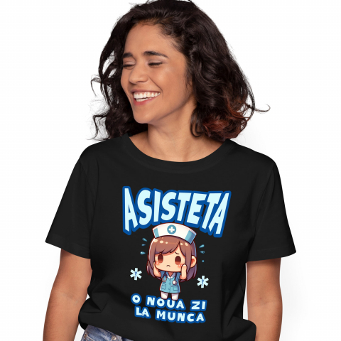 Tricou Femei, Barbati, Copii, Fata, Baiat, Unisex Personalizat Asistență Medicală Stil Anime – Pasiune și Dedicare în Medicină