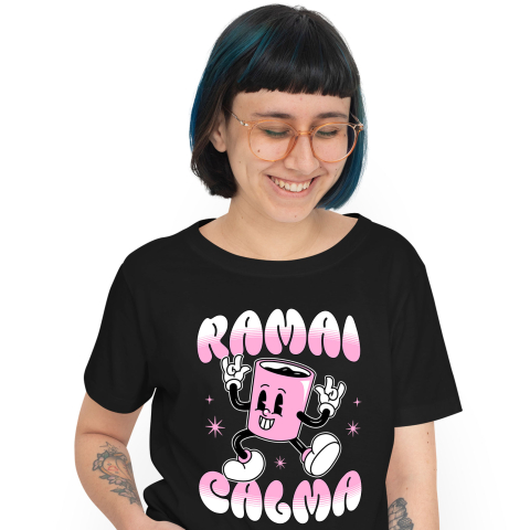 Bauturi - Tricou Femei, Barbati, Copii, Fata, Baiat, Unisex Personalizat „Cană Haioasă Personalizată 'Rămâi Calm' – Cadou Amuzant pentru Familie, Copii și Prieteni”