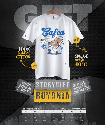 Tricou Femei, Barbati, Copii, Fata, Baiat, Unisex Personalizat „Cana Personalizată „Carte Extenuată” – Cadou Perfect pentru Studenți și Învățăcei” [3]