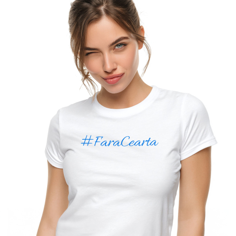 Amuzante - Tricou Femei, Barbati, Copii, Fata, Baiat, Unisex Personalizat Citat Haios #Fărăceartă – Cadou Personalizat pentru Familie și Copii cu Mesaje Amuzante