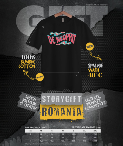 Tricou Femei, Barbati, Copii, Fata, Baiat, Unisex Personalizat De Neoprit - Cadou Personalizat cu Mesaj Motivațional și Design Colorat [3]