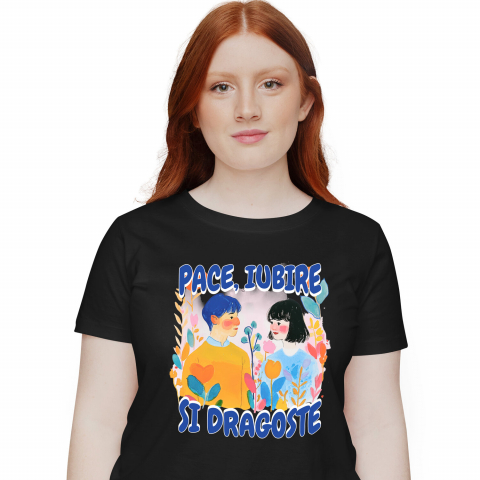 Familie - Tricou Femei, Barbati, Copii, Fata, Baiat, Unisex Personalizat Tablou Personalizat Familie & Cuplu – Cadouri Unice de Valentine's Day