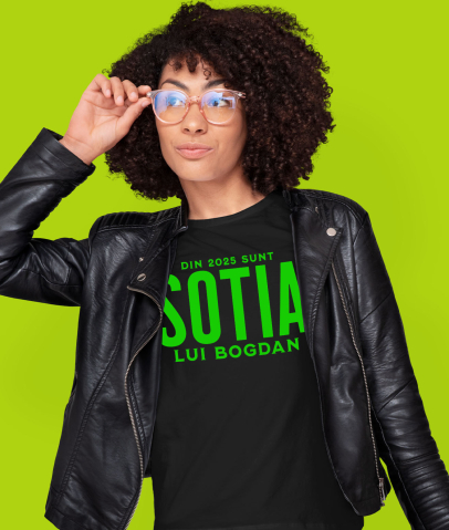 Tricou Femei, Barbati, Copii, Fata, Baiat, Unisex Personalizat „Din 2025 Sunt Soția Lui Bogdan” | Cadou Personalizat pentru Cuplu și Familie [1]