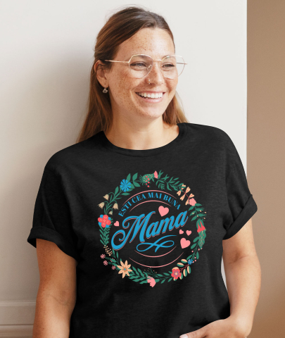 Tricou Femei, Barbati, Copii, Fata, Baiat, Unisex Personalizat Decoratiune Personalizata "Esti Cea Mai Buna Mama" - Cadou Special [1]