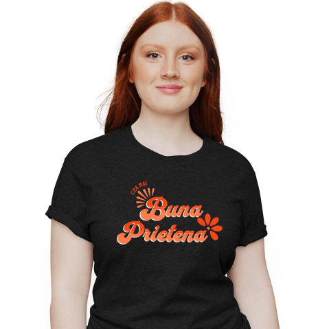 Familie - Tricou Femei, Barbati, Copii, Fata, Baiat, Unisex Personalizat „Mesaj Romantic pentru Cea Mai Bună Prietena - Cadou Personalizat Familie, Iubire”