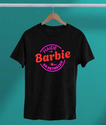 Tricou Femei, Barbati, Copii, Fata, Baiat, Unisex Personalizat Design Cerc Barbie - Distracție pentru Copii cu Păpușa Barbie [2]