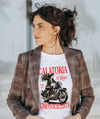 Tricou Femei, Barbati, Copii, Fata, Baiat, Unisex Personalizat Cadouri Personalizate pentru Motocicliști - Tricouri Vintage Moto & Accesorii Unice [1]