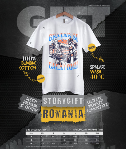 Tricou Femei, Barbati, Copii, Fata, Baiat, Unisex Personalizat "Costum de Baie Fata și Grătar la Rulota – Relaxare și Călătorii de Vară" [3]