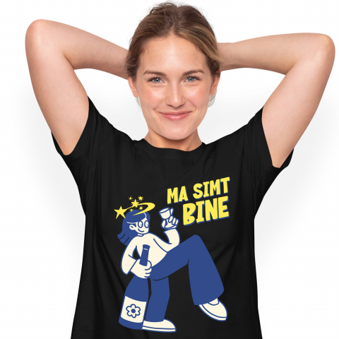 Tricou Femei, Barbati, Copii, Fata, Baiat, Unisex Personalizat „Fată cu Pahar de Vin și Sticlă Personalizată - Cadou Energic pentru Femei și Prieteni”