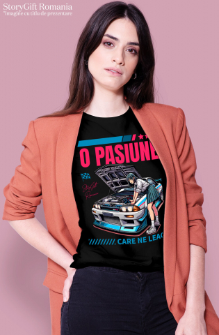 Tricou Femei, Barbati, Copii, Fata, Baiat, Unisex Personalizat Fată Anime & Mașină De Curse – Viteză, Stil și Adrenalină [1]