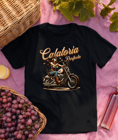 Tricou Femei, Barbati, Copii, Fata, Baiat, Unisex Personalizat Tricouri Personalizate Moto - Femeie Biker Vintage & Stil Retro Unic [2]