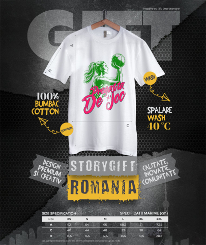 Tricou Femei, Barbati, Copii, Fata, Baiat, Unisex Personalizat Cadouri Personalizate pentru Jucătoare de Baschet – Motivație și Performanță [3]