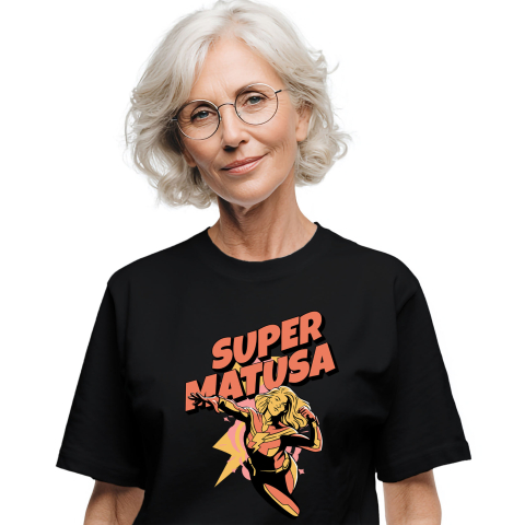 Familie - Tricou Femei, Barbati, Copii, Fata, Baiat, Unisex Personalizat Cadou Personalizat „Super Mătușă” | Femeie Super Erou pentru Familie și Iubire