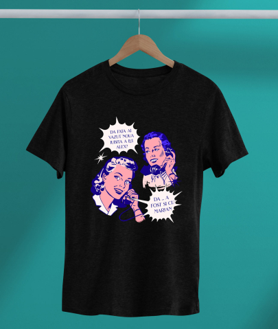 Tricou Femei, Barbati, Copii, Fata, Baiat, Unisex Personalizat Cadouri amuzante personalizate pentru prieteni - barfe și drama cu iubita lui Alex și fosta lui Marian [2]