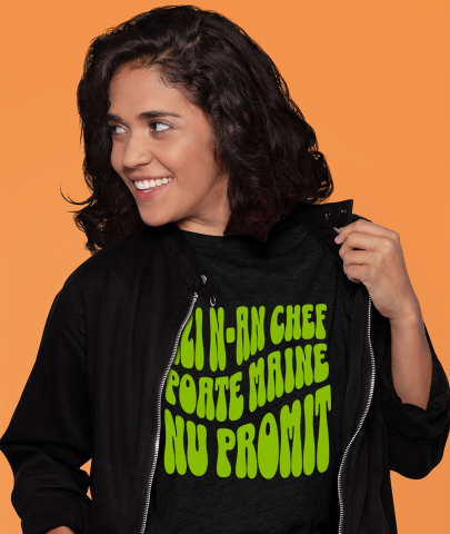 Tricou Femei, Barbati, Copii, Fata, Baiat, Unisex Personalizat „Azi N-am Chef, Poate Mâine” – Mesaj Sarcastic și Delăsător pentru Cadouri Personalizate [1]