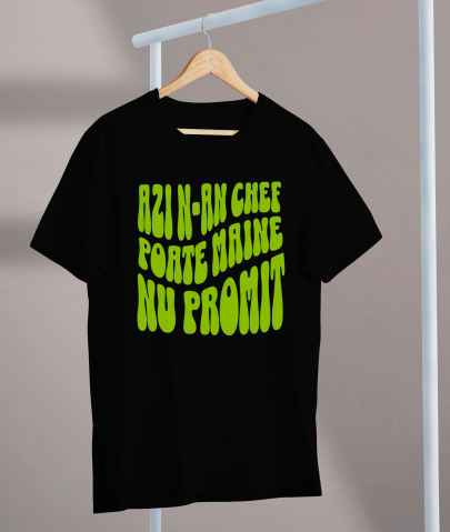 Tricou Femei, Barbati, Copii, Fata, Baiat, Unisex Personalizat „Azi N-am Chef, Poate Mâine” – Mesaj Sarcastic și Delăsător pentru Cadouri Personalizate [2]