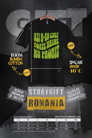 Tricou Femei, Barbati, Copii, Fata, Baiat, Unisex Personalizat „Azi N-am Chef, Poate Mâine” – Mesaj Sarcastic și Delăsător pentru Cadouri Personalizate [3]