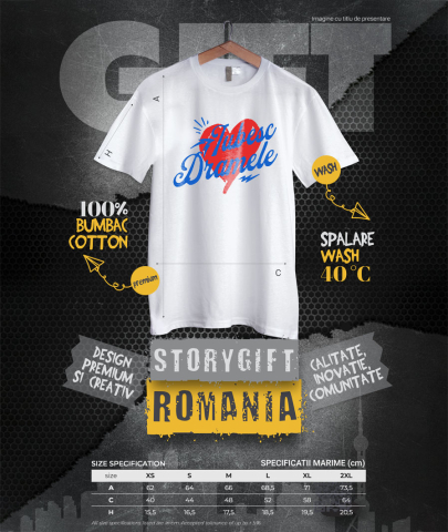 Tricou Femei, Barbati, Copii, Fata, Baiat, Unisex Personalizat Mesaj Haios „Iubesc Dramele Femeie” – Cadou Personalizat Amuzant [3]