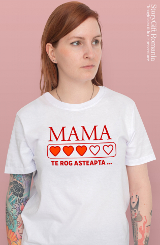 Tricou Femei, Barbati, Copii, Fata, Baiat, Unisex Personalizat "Inimi Pline de Culoare – Cadouri Personalizate pentru Mama cu Mesaj Iubire" [1]