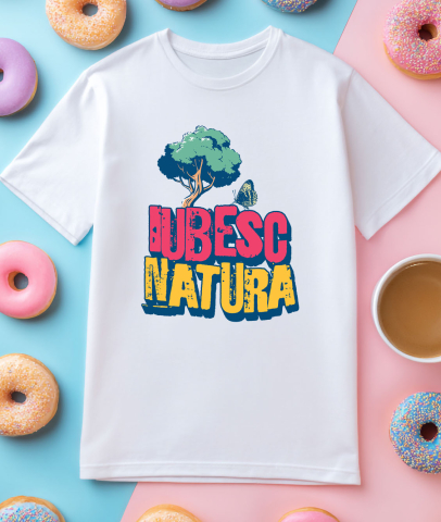 Tricou Femei, Barbati, Copii, Fata, Baiat, Unisex Personalizat "Iubesc Natura – Copac Verde și Fluturi Colorați, Hobby Natural" [2]