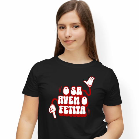 Tricou Femei, Barbati, Copii, Fata, Baiat, Unisex Personalizat Cadou Personalizat „O Să Avem O Fetiță” | Mâini Stil Mickey Mouse pentru Viitori Părinți