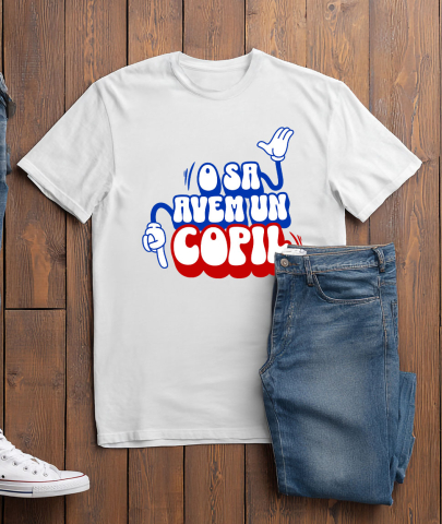 Tricou Femei, Barbati, Copii, Fata, Baiat, Unisex Personalizat Cadou Personalizat Mickey Mouse | Anunț Sarcină | O să Avem Un Copil | Familie și Iubire [2]