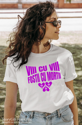 Tricou Femei, Barbati, Copii, Fata, Baiat, Unisex Personalizat „Cadouri personalizate amuzante cu mesaje despre iubire adolescentină și smiley face pentru familie și prieteni” [1]