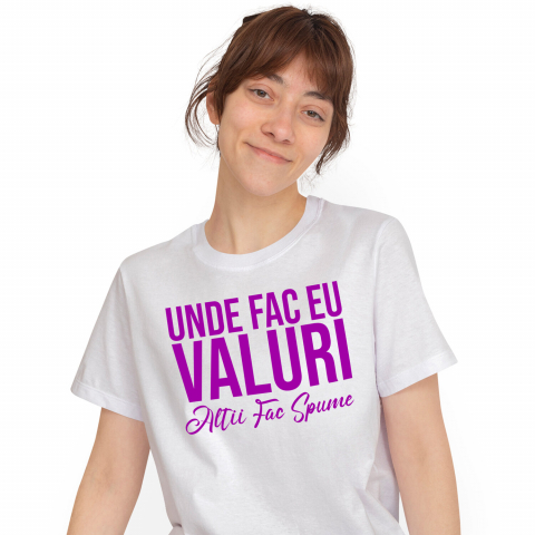 AMUZANTE - Tricou Femei, Barbati, Copii, Fata, Baiat, Unisex Personalizat Mesaj Haios „Unde fac eu valuri, alții fac spume” – Cadou Personalizat pentru Tati