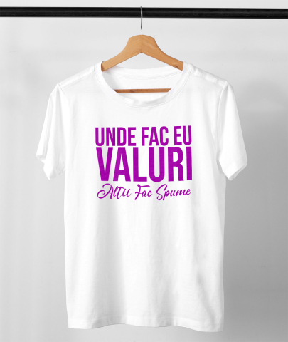 Tricou Femei, Barbati, Copii, Fata, Baiat, Unisex Personalizat Mesaj Haios „Unde fac eu valuri, alții fac spume” – Cadou Personalizat pentru Tati [2]