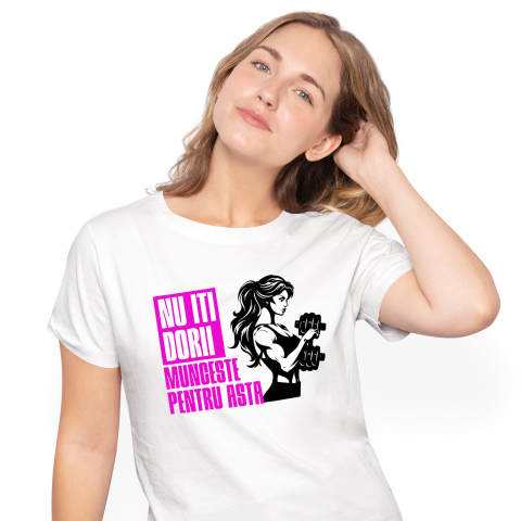 Tricou Femei, Barbati, Copii, Fata, Baiat, Unisex Personalizat Tricou Personalizat Fitness – Iubitorii de Sport | Cadou Motivațional