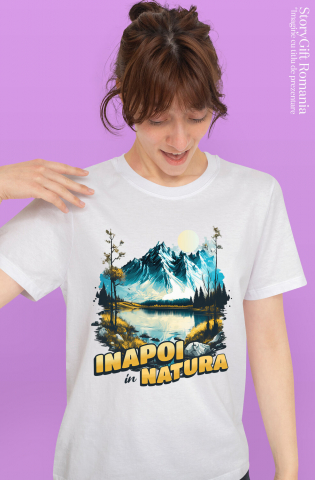 Tricou Femei, Barbati, Copii, Fata, Baiat, Unisex Personalizat Tricou Personalizat Natură - „Înapoi în Aventură” | Cadouri pentru Exploratori [1]