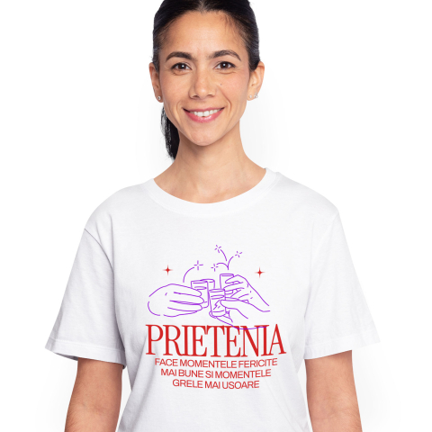 Prieteni - Tricou Femei, Barbati, Copii, Fata, Baiat, Unisex Personalizat Pahare de shot personalizate pentru petreceri – Distracție și prietenie