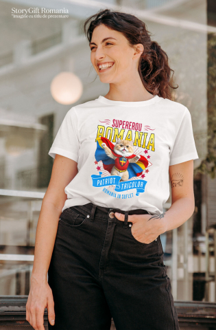 Tricou Femei, Barbati, Copii, Fata, Baiat, Unisex Personalizat Pisică Persană În Costum de Căpitan România - Cadouri Personalizate pentru Iubitorii de Animale [1]