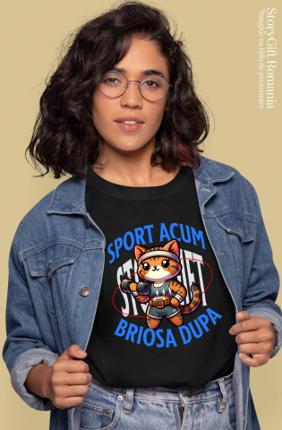 Tricou Femei, Barbati, Copii, Fata, Baiat, Unisex Personalizat Pisică Stil Tigru - Tricou Personalizat Motivațional pentru Sportivi și Prieteni [1]