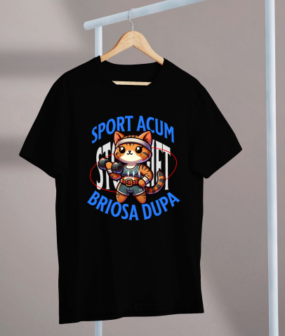 Tricou Femei, Barbati, Copii, Fata, Baiat, Unisex Personalizat Pisică Stil Tigru - Tricou Personalizat Motivațional pentru Sportivi și Prieteni [2]