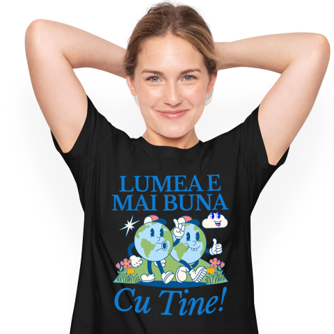 Prieteni - Tricou Femei, Barbati, Copii, Fata, Baiat, Unisex Personalizat Cadouri personalizate pentru familie și prieteni, mesaje pozitive despre natura și prietenie