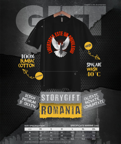 Tricou Femei, Barbati, Copii, Fata, Baiat, Unisex Personalizat Tricou Personalizat Porumbel Alb – Simbol al Purității și Libertății | Cadou Perfect [3]